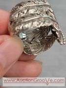 SARDA Sterling Silver Ring Size 11. 12.8g. JB