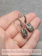SARDA Sterling Silver Earrings. 6.5g. JB