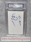 Authenticated Prince Fielder Autograph. A2