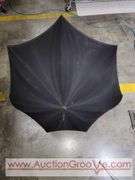 Antique Umbrella. Wooden Handle. A2