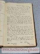 Antique 1858-1920 Justices' Dockets for the Township of La Crescent Minnesota. B2