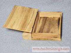 Wooden Book Box. 8 x 8 x 2. A1