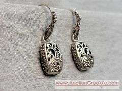 SARDA Sterling Silver Earrings. 6.5g. JB