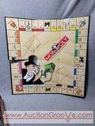 Monopoly. Wooden Box Vintage Game Collection. Parker Brothers. A1