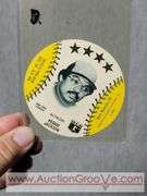 1981 Circle Baseball Cards. Rod Carew, Mike Schmidt, Reggie Jackson, Steve Garvey, Johnny Bench. MLB. MSA. A1