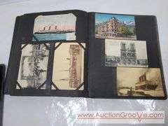 Postcards Collected by Ernest Chitel in 1929 while he and his wife were on a 3 month Tour of Europe. Only a fraction of the pages were photographed so there is much more to this collection. He was Ext