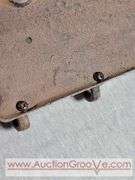 Cast Iron Coat Hanger. Haircut and Shave 25 Cents. 13 x 5. A3