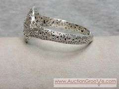 SARDA Sterling Silver Bracelet. Both Sides are bent one side has a small break. 31.4g. JB