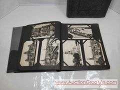 Postcards Collected by Ernest Chitel in 1929 while he and his wife were on a 3 month Tour of Europe. Only a fraction of the pages were photographed so there is much more to this collection. He was Ext