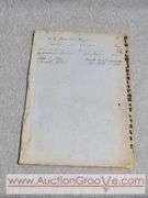 Antique 1858-1920 Justices' Dockets for the Township of La Crescent Minnesota. B2