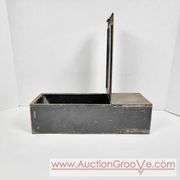 Levey Bros Bank Safe Deposit Box. No key. 5 x 14 x 4. A