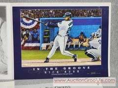 In the Groove Print by Rick Rush. Griffey. 1305 of 5000. 12 x 9. A4