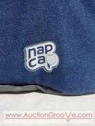 Minnesota Twins Baseball Nap Cap "Hat" Dog / Cat Bed. Has removable bed inside of hat. 25" x 18" x 15". Machine Washable. Appears unused although it does have some fur on it. A4