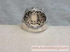SARDA Sterling Silver Bracelet and Ring Size 9.5. 56g total. JB