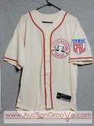 A-A GPBL City if Rockford Peaches. Dugan # 43. Jersey Size Xl. Jersey Nation. NWT. T4