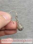 SARDA Sterling Silver Teardrop Earrings. 8g. JB