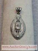 SARDA Sterling Silver Pendant. 11.4g. JB