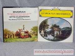 Three Records. Ann Cordio presents how to strip for your husband, Ludwig Van Beethoven, Dvorak Symphony no 9. B2