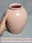 Red Wing USA M-5000. Pink Vase. 6 x 8. B2