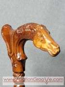 37" Horse Head Walking Cane. A2