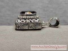 SARDA Sterling Silver Purple Mystic Quartz Pendant and Earrings. Matches Lot 234. Total 26.3g. JB