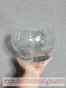 Krosno of Poland. Etched and Cut Crystal Bowl. 7 x 5. A3