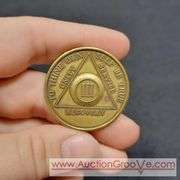 3 AA Chips. Bronze. T5