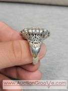 SARDA Sterling Silver Ring. Size 10. 12.7g. JB