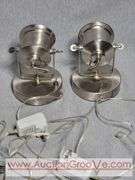 Pair of Hampton Bay Accent Lights. Perfect for adding a dramatic affect to your art work or decor. B3