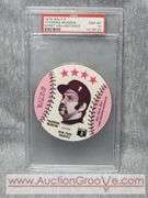 Thurman Munson. Graded GEM MT 10. Sweet Williams Disk Collectors Card. A2