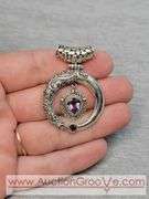 SARDA Sterling Silver Pendant. 13g. JB
