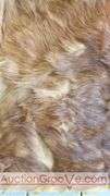 Antique horse sleigh lap blanket made from horse hide and wool. Manufactured by Mason City Furriers Kobe and Tanning Co. Lap blanket 66x55. Keep warm on the sleigh or use as home decor. Has a few "bal