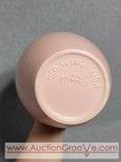 Red Wing USA M-5000. Pink Vase. 6 x 8. B2