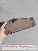 Cast Iron Coat Hanger. Haircut and Shave 25 Cents. 13 x 5. A3