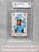 NFL 1989 Barry Sanders Rookie Card. Graded 10. Collectors Card. A2