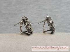 SARDA Sterling Silver Earrings. Matches Lot 67. 12.3g. JB