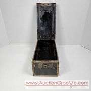 Levey Bros Bank Safe Deposit Box. No key. 5 x 14 x 4. A
