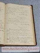 Antique 1858-1920 Justices' Dockets for the Township of La Crescent Minnesota. B2