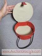 Vintage SPP Vinyl Circus Fun Lunch Box. Rare, Hard to Find. 9 x 3.5 x 8. A2