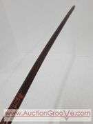 Vintage baseball carnival cane. 34". A2