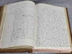 Antique 1858-1920 Justices' Dockets for the Township of La Crescent Minnesota. B2