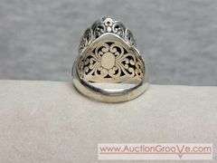 SARDA Sterling Silver Ring. Size 10. 12.7g. JB