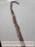 36" Wooden Walking Cane. A2