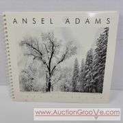 Ansel Adam's 1999 calendar and 3 cards. A