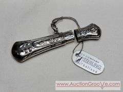 Sterling Silver Needle Case. REO Company. Thailand. MB