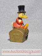 Rare Scrooge McDuck Coin Bank. Walt Disney Productions. Made in Finland. A1