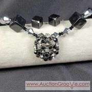 Matching Necklace and Earrings. T5