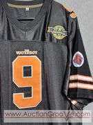 The Waterboy 5th Anniversary Bourbon Bowl Jersey. Boucher #9. Size XL. T4