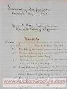 Antique 1858-1920 Justices' Dockets for the Township of La Crescent Minnesota. B2