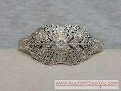 SARDA Sterling Silver Bracelet. Both Sides are bent one side has a small break. 31.4g. JB